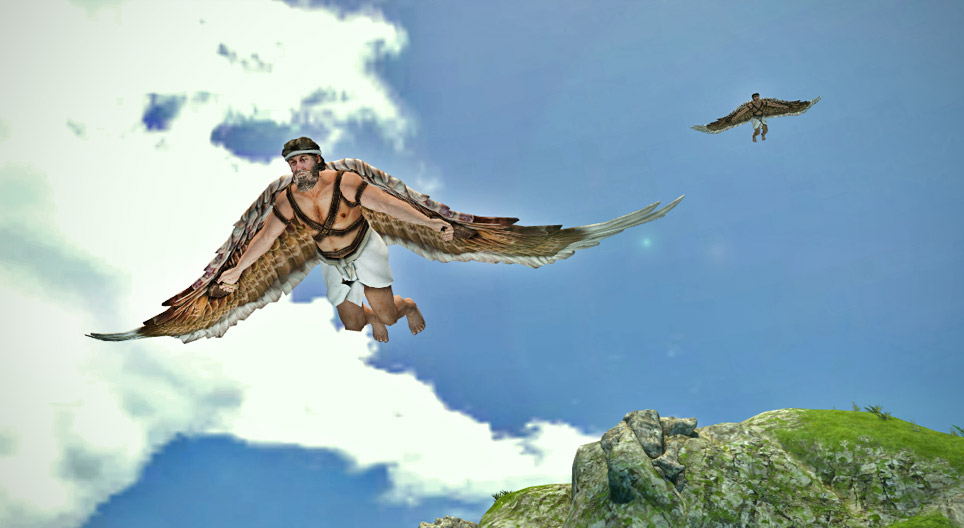 دايدالوس و إيكاروس