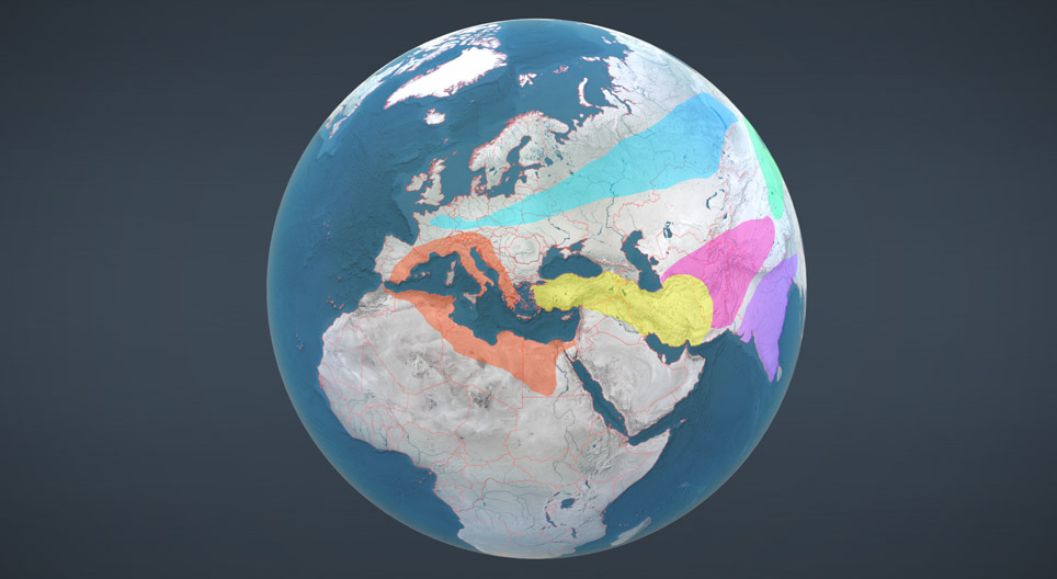 منشأ الثروة الحيوانية و المحاصيل