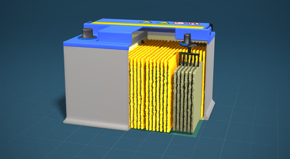 بطارية الرصاص الحمضية