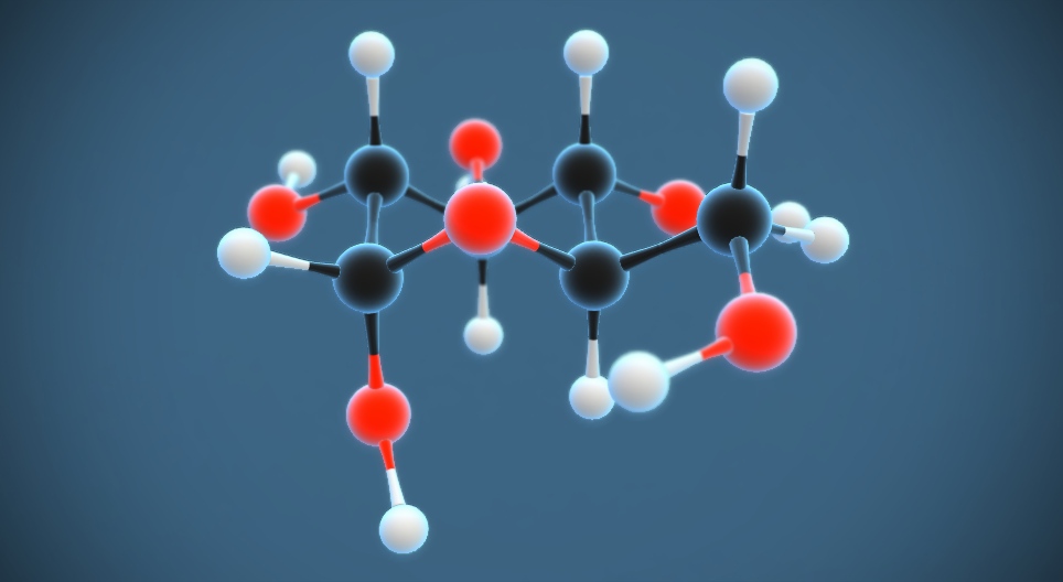 ألفا D غلوكوز C₆H₁₂O₆