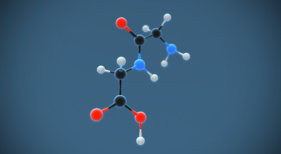 ثنائي الجليسين C₄H₈N₂O₃