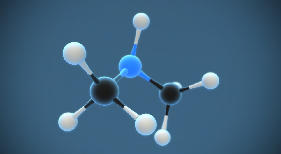 ثنائي ميثيل أمين NH CH₂ ₃