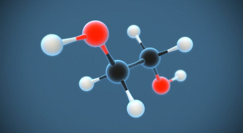 إيثيلين غليكول إيثان 2 1 دايول C₂H₆O₂