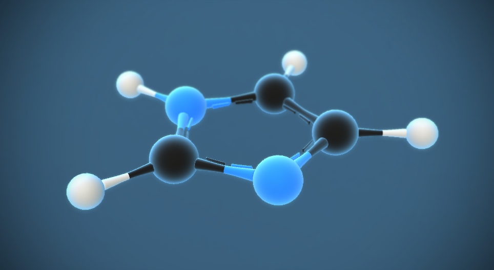 إيميدازول C₃H₄N₂