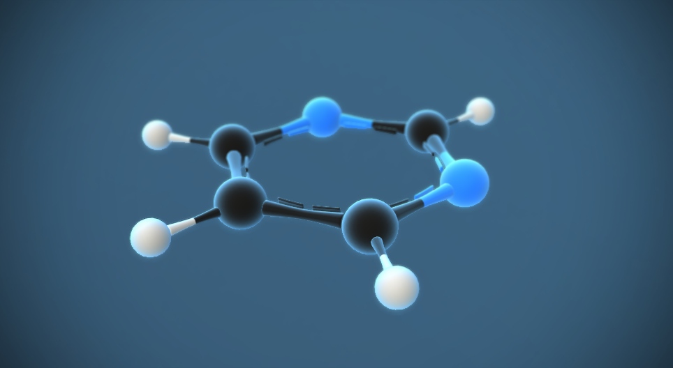 بيريميدين C₄H₄N₂