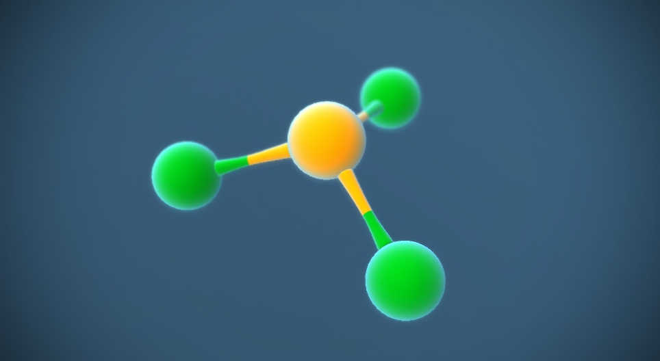 ثلاثي كلوريد الفوسفور PCl₃