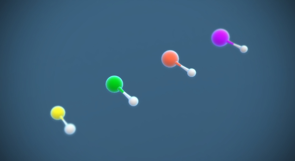 مقارنة هاليدات الهيدروجين