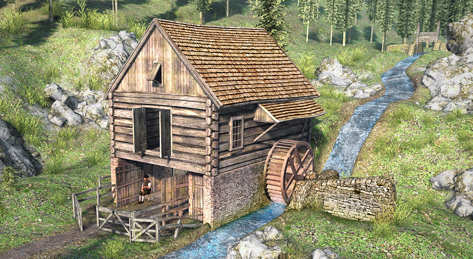 الطاحونة المائية