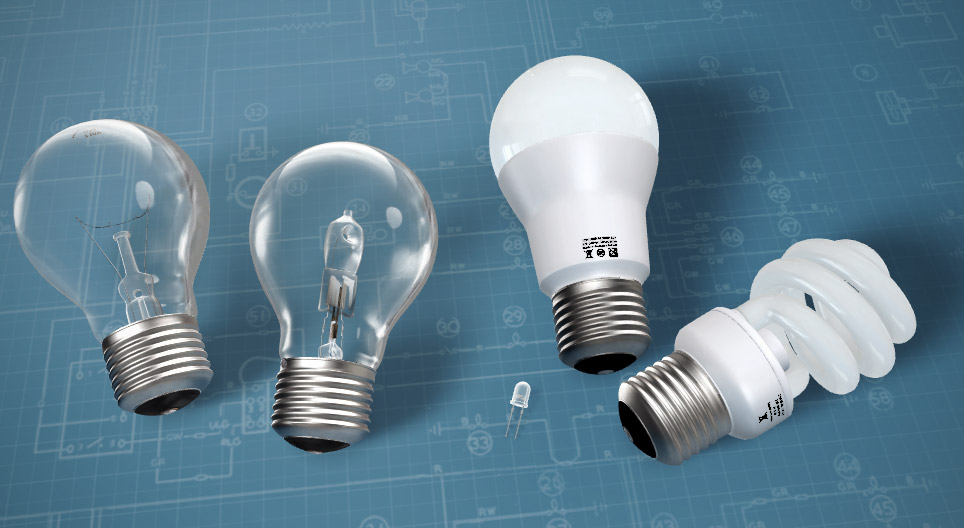 مصادر الضوء في المنزل