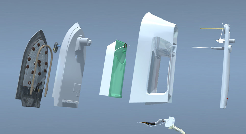 كيف تعمل المكواة الكهربائية البخارية؟