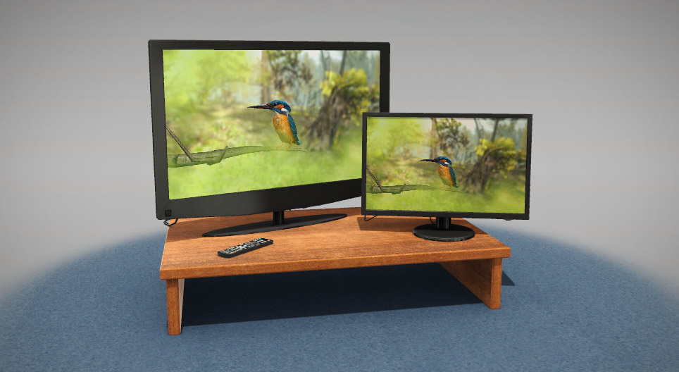 كيف تعمل شاشة تلفاز LCD ؟