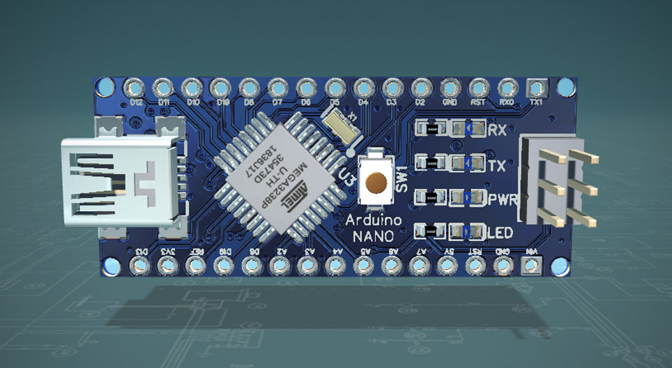 لوحة الدارات المطبوعة