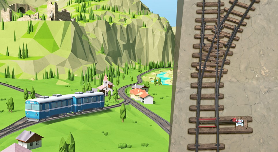 كيف يعمل مفتاح السكة الحديدية؟