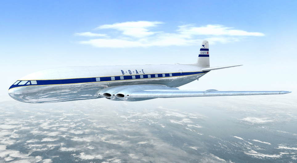 دي هافيلاند DH-106 كومت 1، 1949