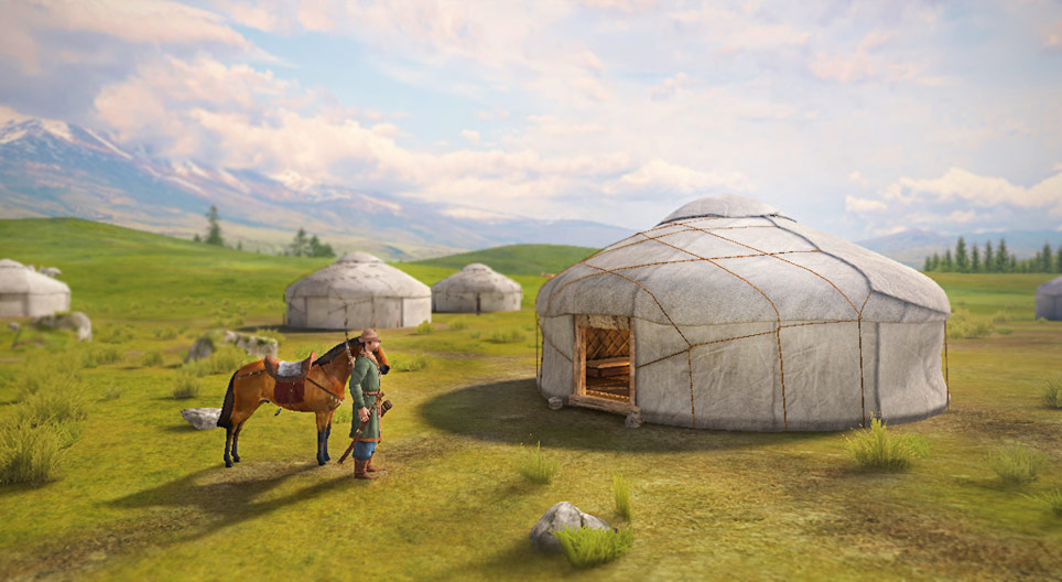 منزل اليورت