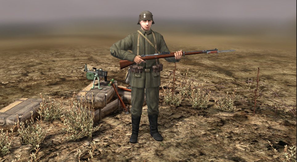 جندي ألماني، الحرب العالمية الأولى