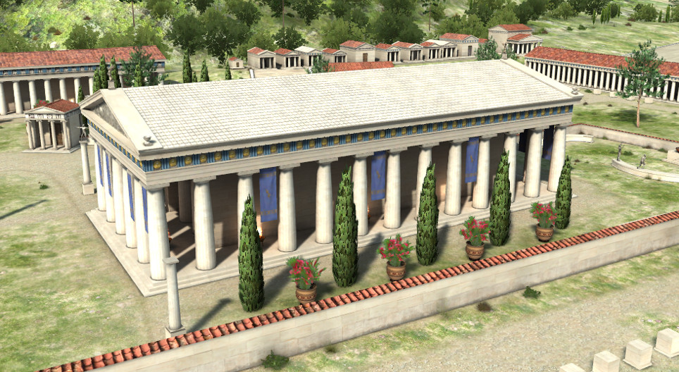 المدينة الأولمبية القرن، الـ 5 ق.م