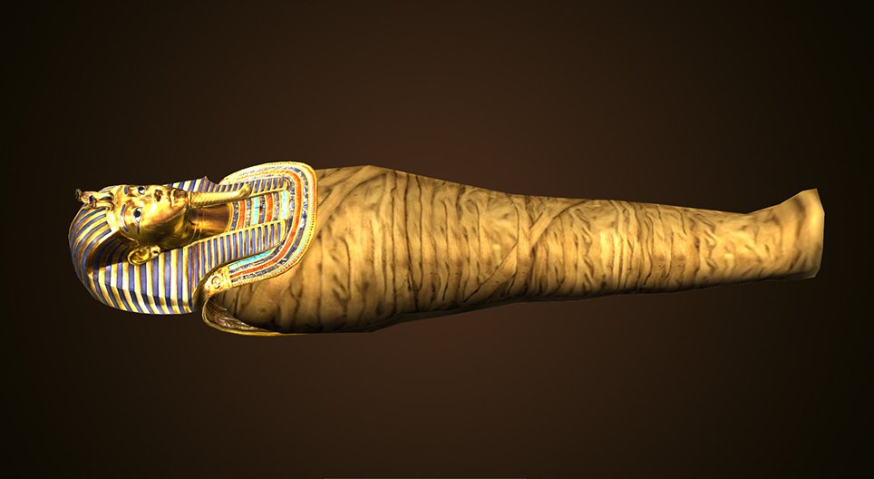 قبر توت عنخ آمون –القرن الـ 14 ق.م–