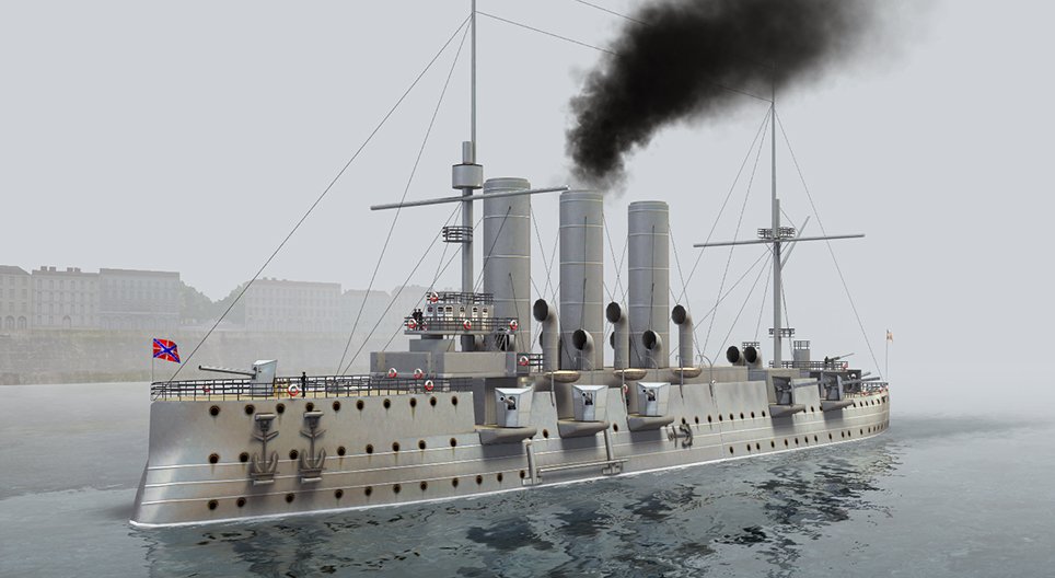 الطراد أورورا، 1900