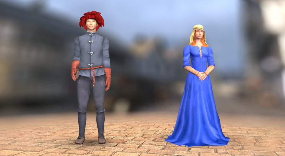 ملابس أوروبا الغربية في القرون الوسطى، القرن ال15