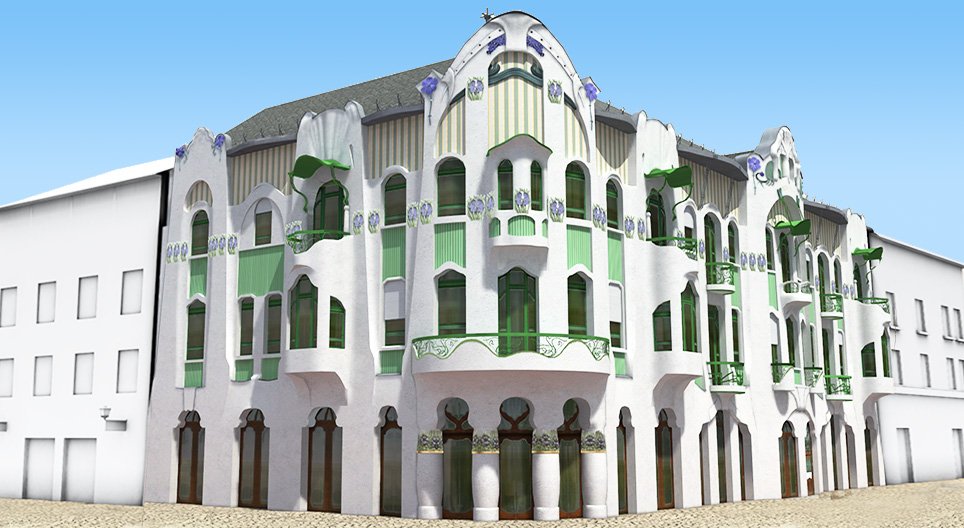 قصر فن العمارة الحديث، سجد