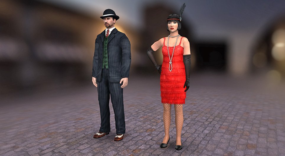 الملابس في عشرينات القرن ال19 في أوروبا الغربية