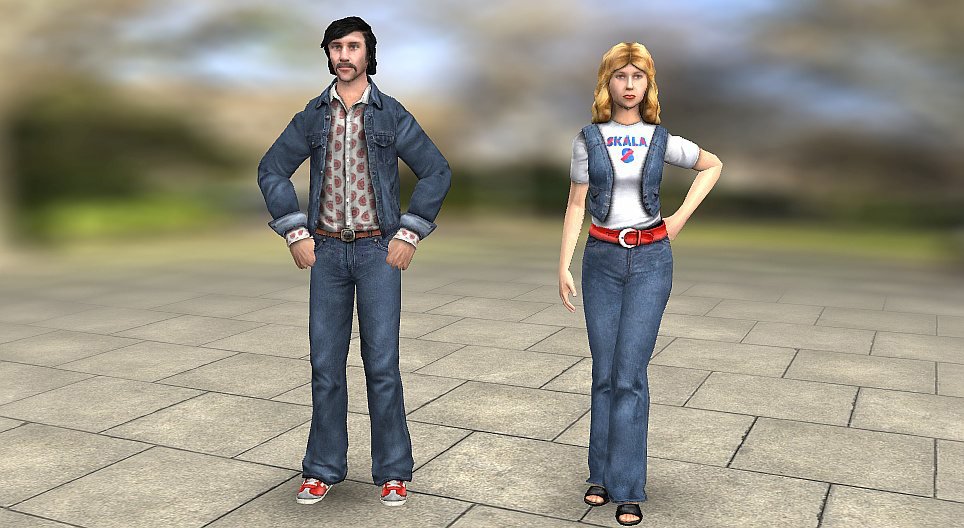 الملابس في ثمانينات القرن ال19 في أوروبا الغربية