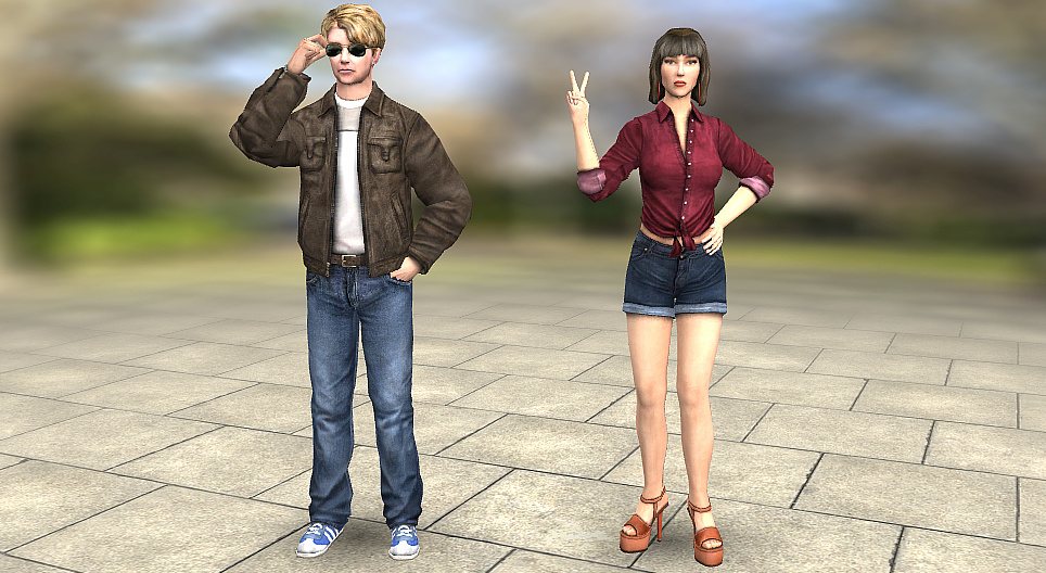 الملابس في تسعينات القرن ال19 في أوروبا الغربية