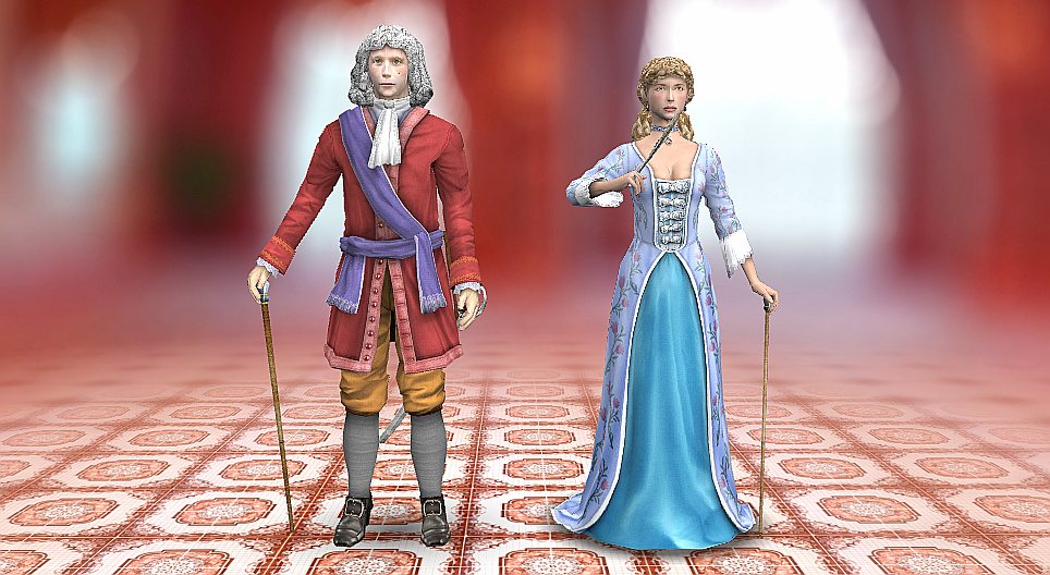 الملابس الحديثة في أوروبا الغربية، القرن ال17