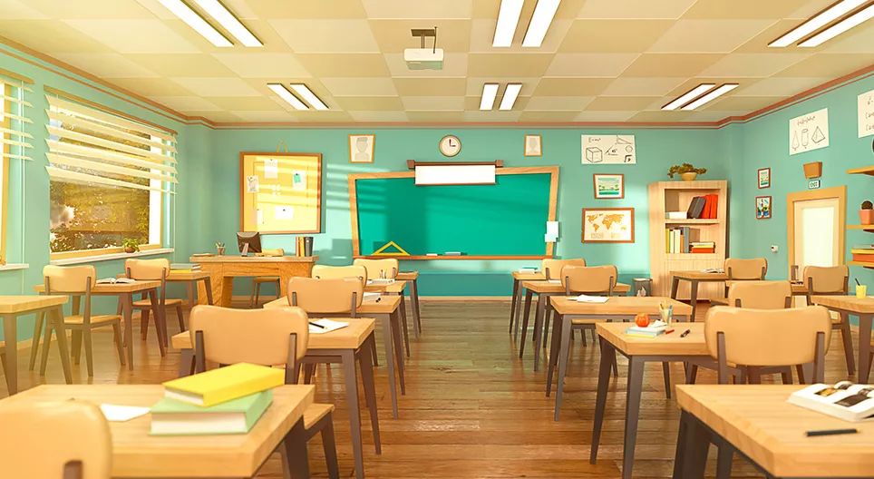 Im Klassenzimmer