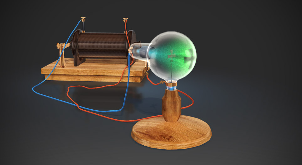 Die Rolle der Kathodenstrahlröhre bei der Entdeckung des Elektrons