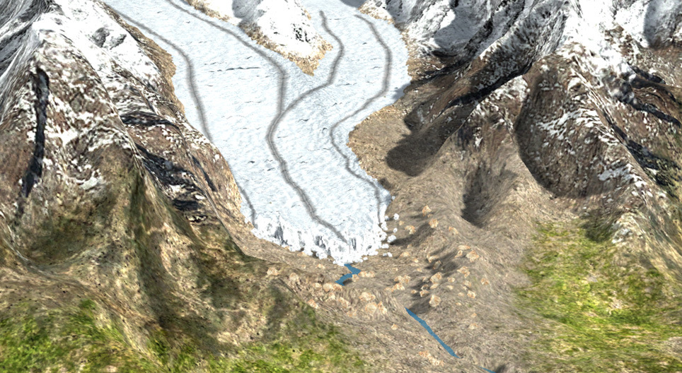Der Gletscher (Mittelstufe)