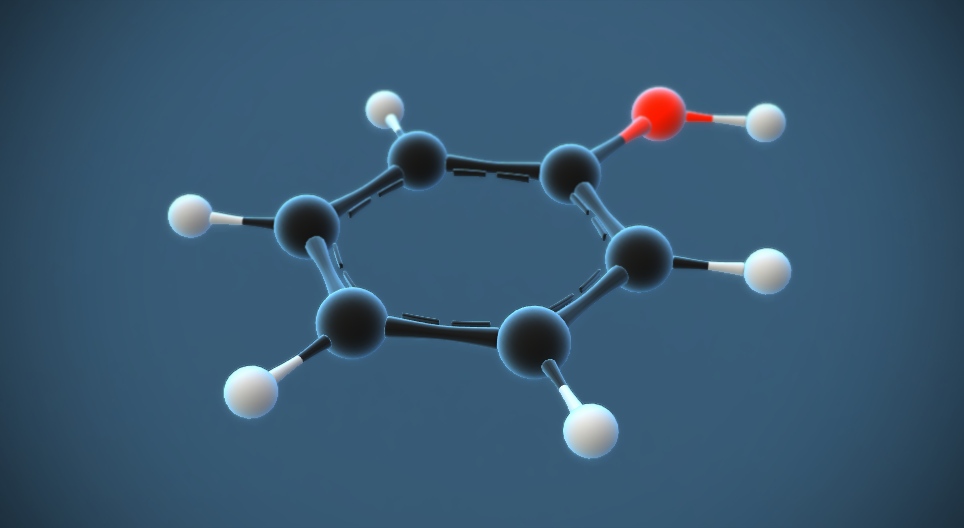 Das Phenol (C₆H₅OH)