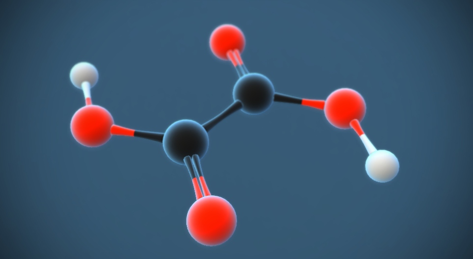 Die Oxalsäure (Ethandisäure) (COOH)₂