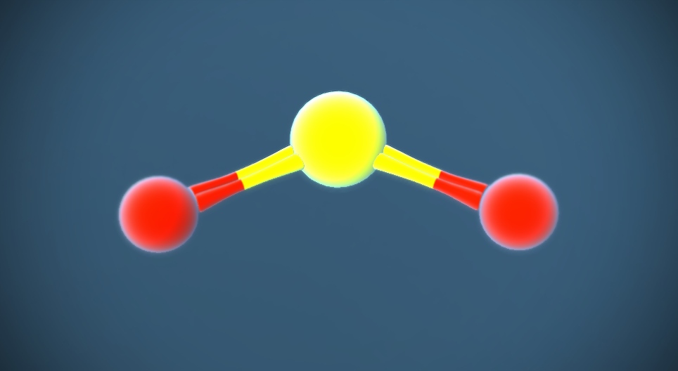 Das Schwefeldioxid (SO₂)