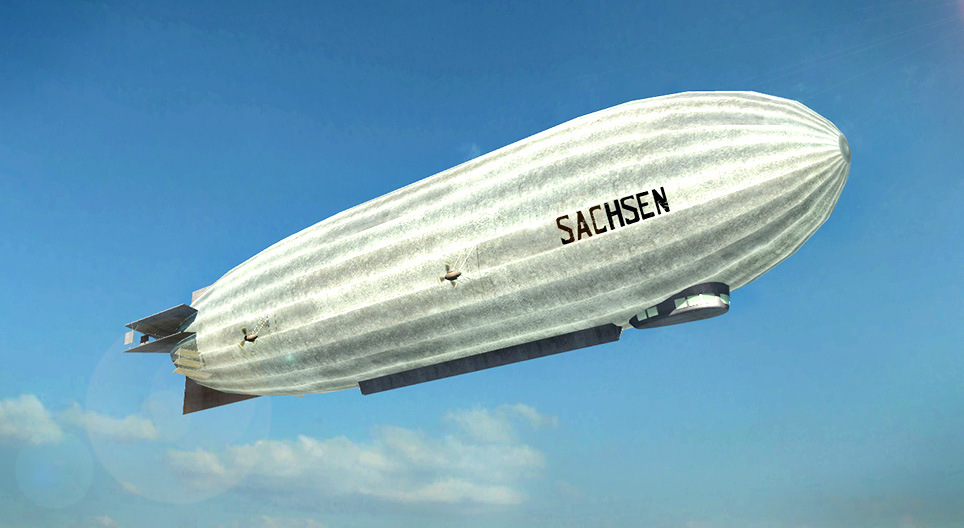 Der Zeppelin, LZ 17 Sachsen (1913)
