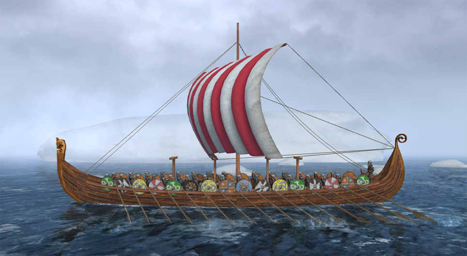 Das Wikingerschiff (10. Jahrhundert)