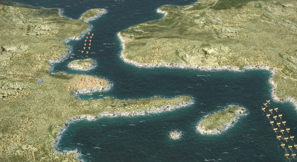 Die Schlacht von Salamis (480 v. Chr.)