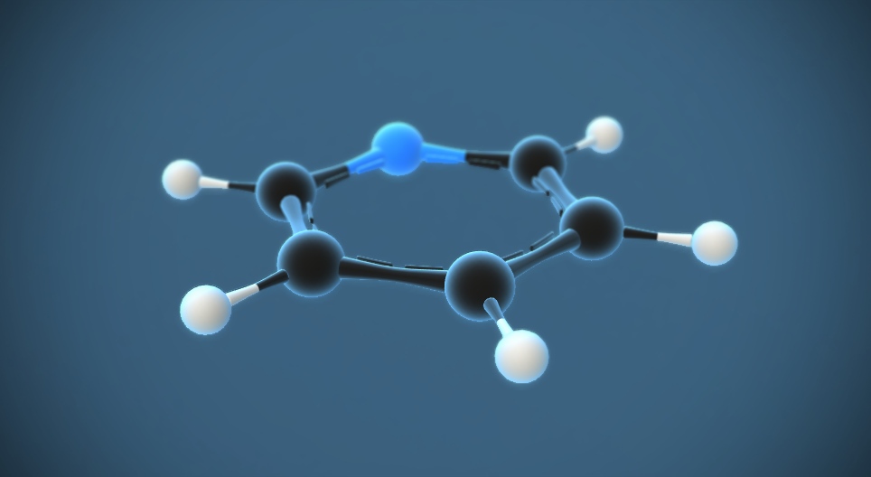 Pyridine (C₅H₅N)