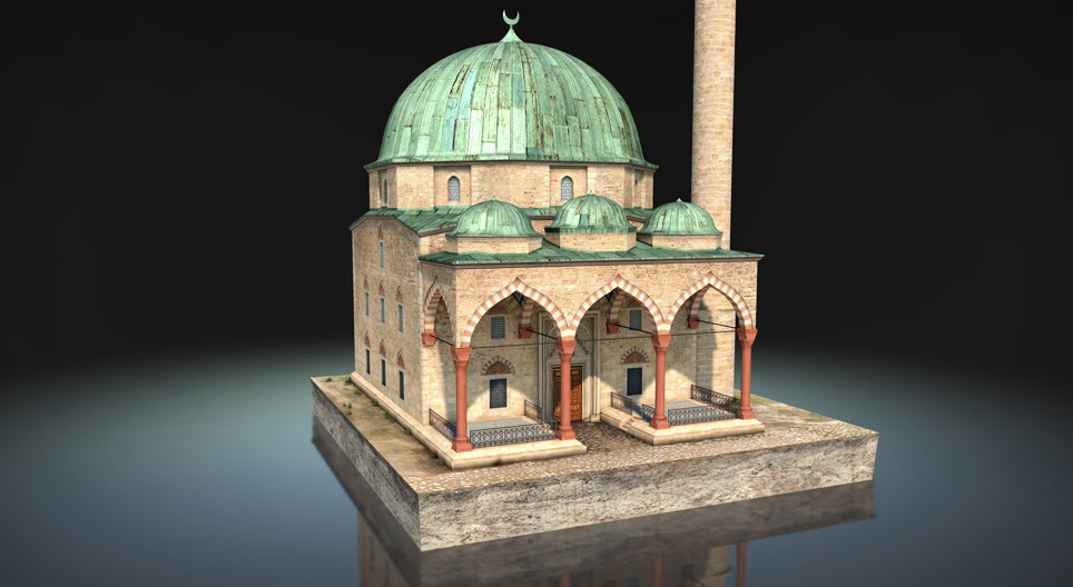 Mosque of Gazi Kasim Pasha (Pécs, Hungary, 17th century)