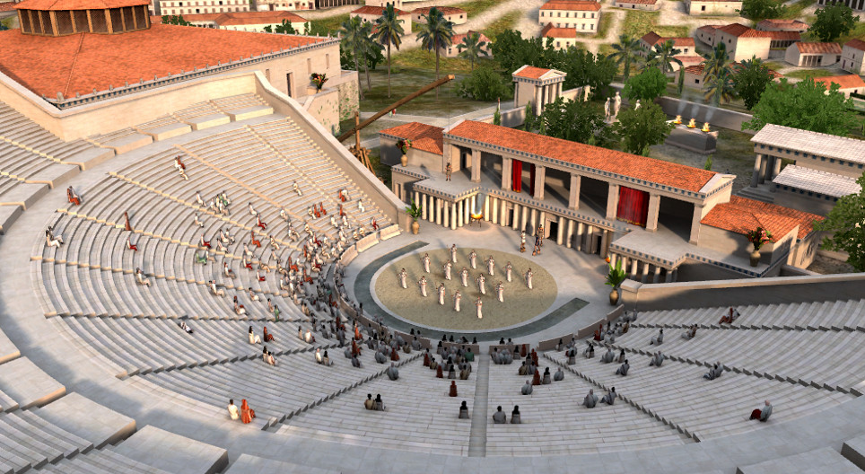 Teatro de Dioniso (Atenas, siglo IV a. C.)