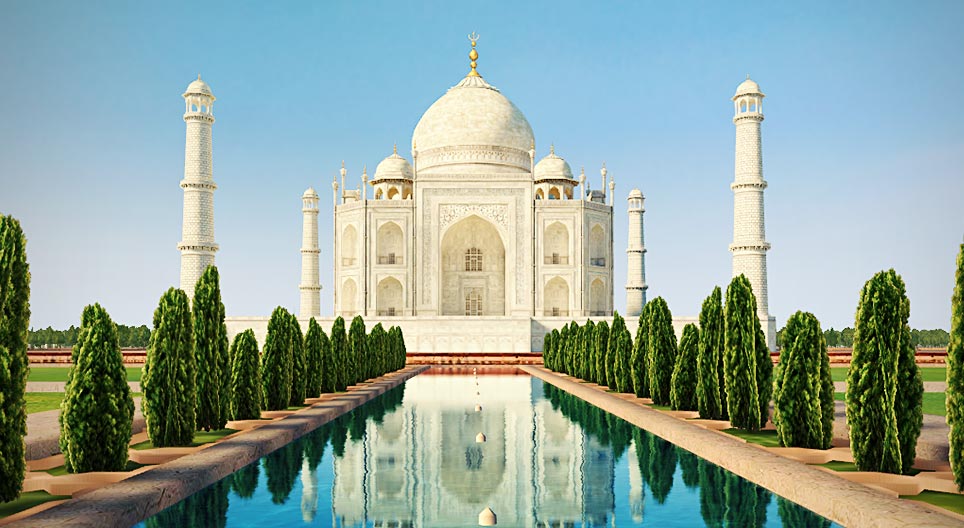Taj Mahal (Agra, siglo XVII)