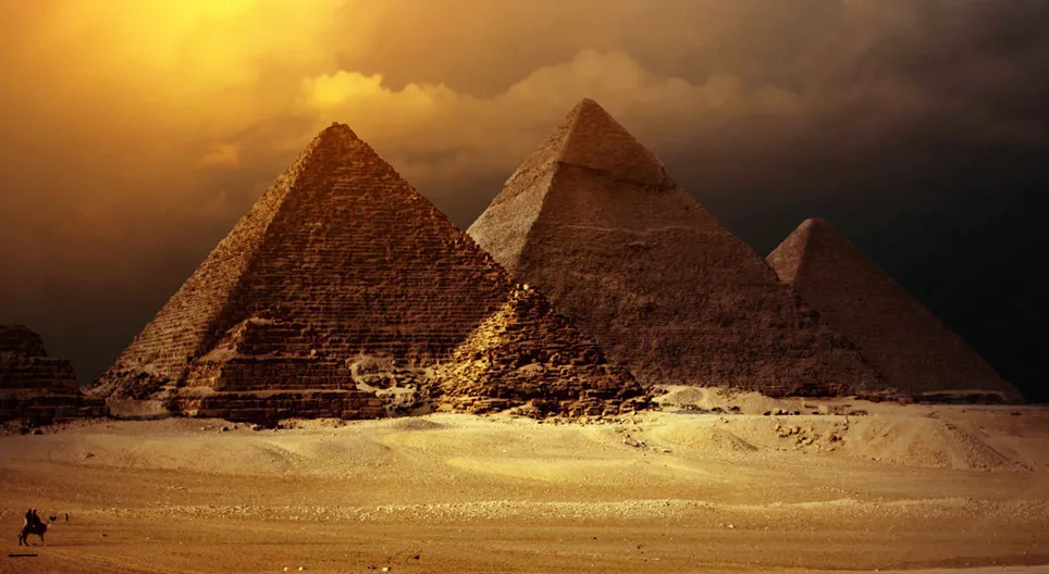 Les pyramides de l'Égypte antique