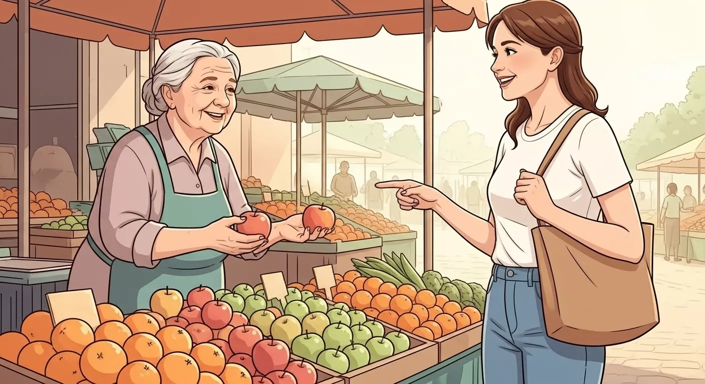 Au marché