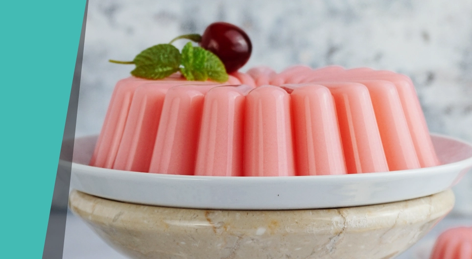 La chimie du pudding à fraise