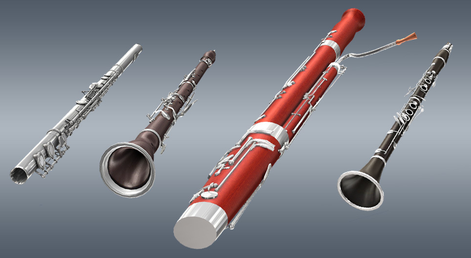 Les instruments à vent
