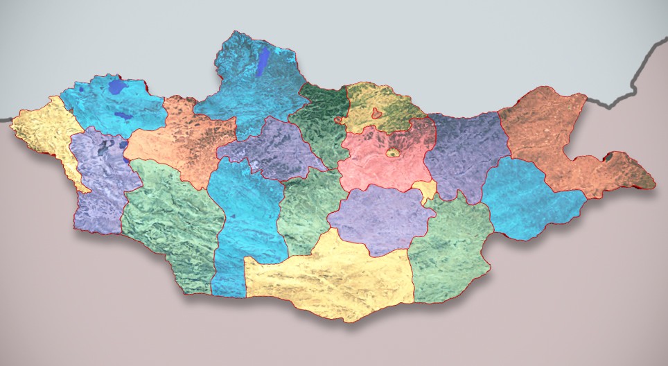 Administrative divisions of Mongolia