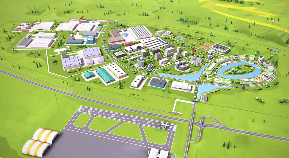 Zone industrielle