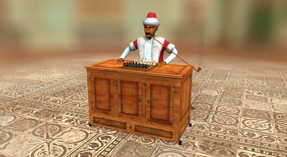 Turc mécanique (ou l'automate joueur d'échecs)
