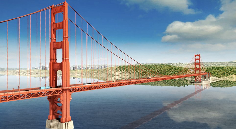 Le pont du Golden Gate (San Francisco, 1937)